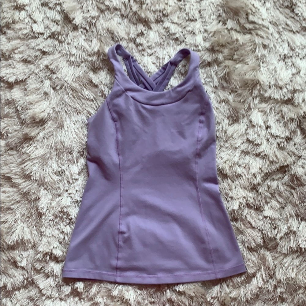 Lululemon cross back tank top